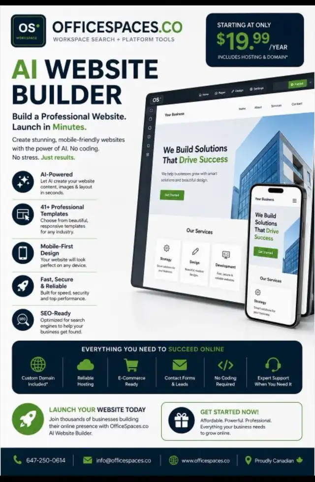 Professional Website Design Only $19.99 year  / full stack