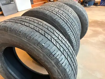 Set of 4 tires with lots of tread left.