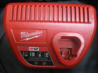 Milwaukee  12 volt  battery's   charger