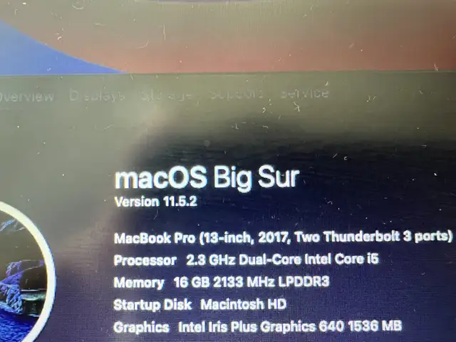MacBook Pro 13 2017 Screen Defeat in Laptops in Kitchener / Waterloo - Image 5
