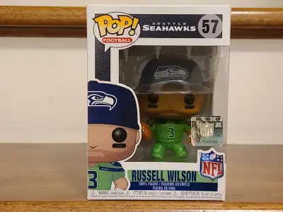 Funko POP! Football: Seattle Seahawks - Russell Wilson, View more