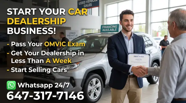 FINAL WARNING: YOUR OMVIC LICENSE IS WAITING