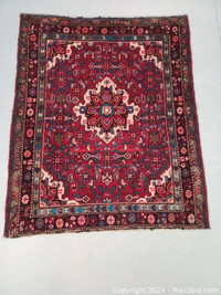 A small authentic vintage Persian/Iran rug, like new (45” x 55”)