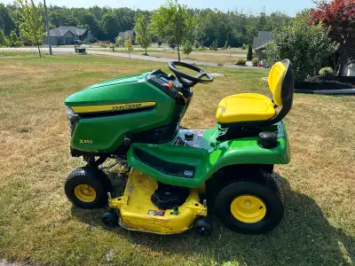 2018 John Deere x350 lawn tractor, View more
