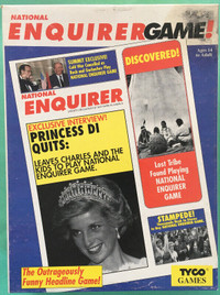 1991 National Enquirer Board Game from Tyco