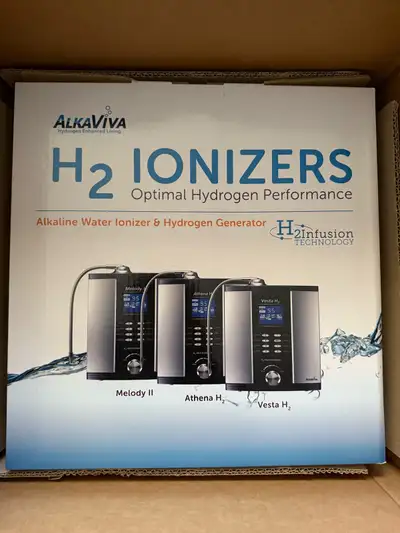 AlkaViva Melody II Water Ionizer - Brand New, View more