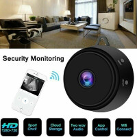 Mini Camera Securite Sans Fil Wifi IP HD 1080P Wireless