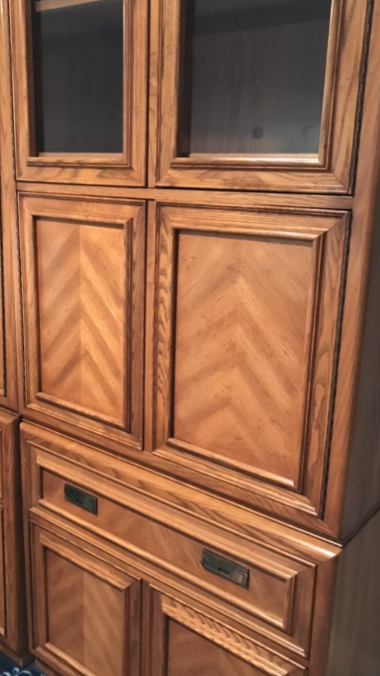 Record player & record storage. Hutches & Display