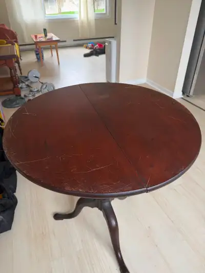 Authentic Antique French Table, View more