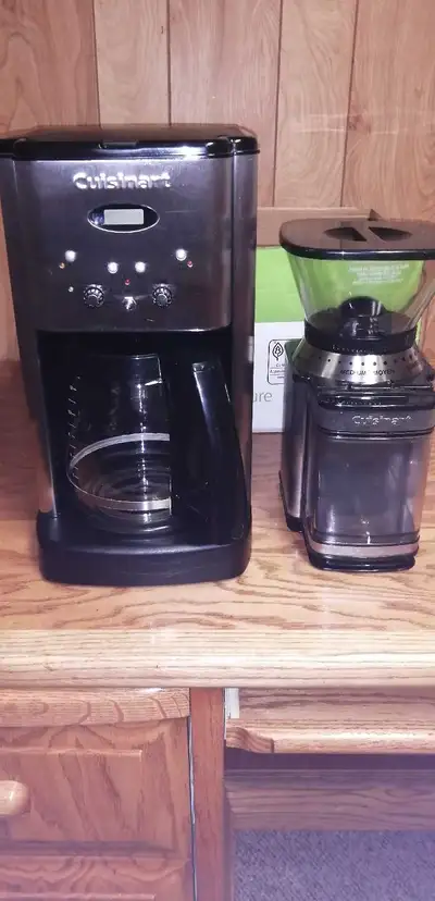 Cuisinart coffee maker and grinder , View more