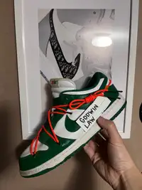 Nike Off white Dunk Low Pine Green