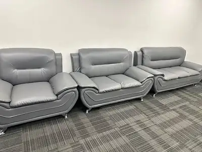 Modern Leather Sofa Set 3+2+1 With Delivery, View more