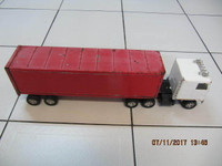 ClassicETRL All Metal TractorTrailerVintagely Used Circ 1970-80s