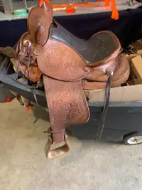 Horse saddle 