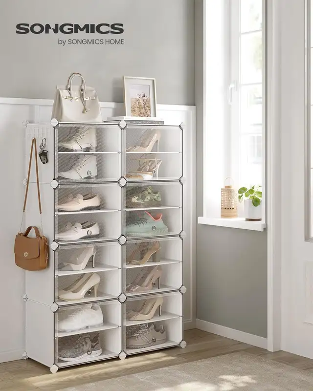 SONGMICS 8-Tier Shoe Rack Organizer in Storage & Organization in Oshawa / Durham Region - Image 3