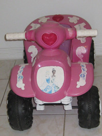 Rarely Used Princess Push and Ride Car
