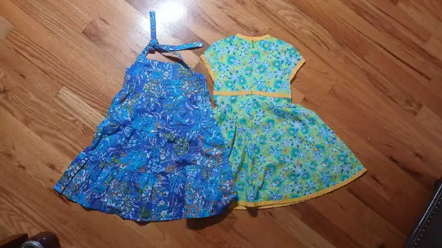 Cotton Dresses Handmade Girl Size 3-4 in Clothing - 2T in Calgary - Image 3