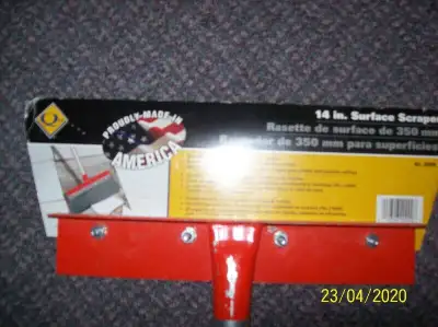 I have a Scraper with long handle that is almost new for $18.