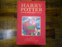1st UK Deluxe edition of Harry Potter & the Philosopher's Stone