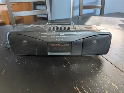 Sony Portable Radio Cassette‑Corder — Radio Works, Tape Doesn't, View more