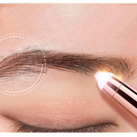 Mini Electric Eyebrow Trimmer Makeup Painless Eye Brow Epilator