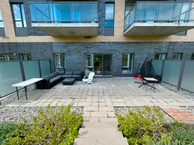 Appartement 4 1/2 semi-meublé avec grande terasse privée Ste-Foy