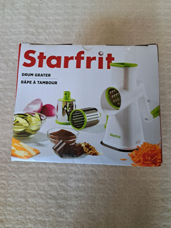 Starfrit Drum Grater - New! in Kitchen & Dining Wares in Burnaby/New Westminster - Image 4