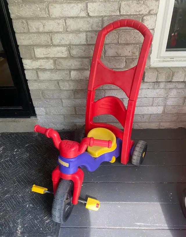 Fisher price rock, roll & ride trike 