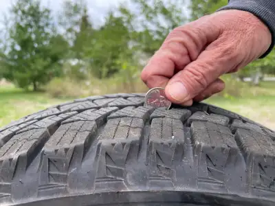 Bridgestone Blizzak winter tires on steel rims; used one season, $600 firm Pick up Ameliasburgh