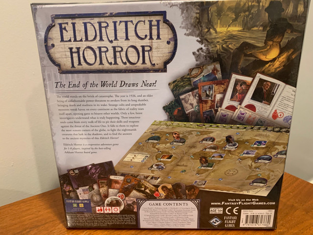 Eldritch Horror Board Game - Brand New/Mint  in Toys & Games in Winnipeg - Image 2