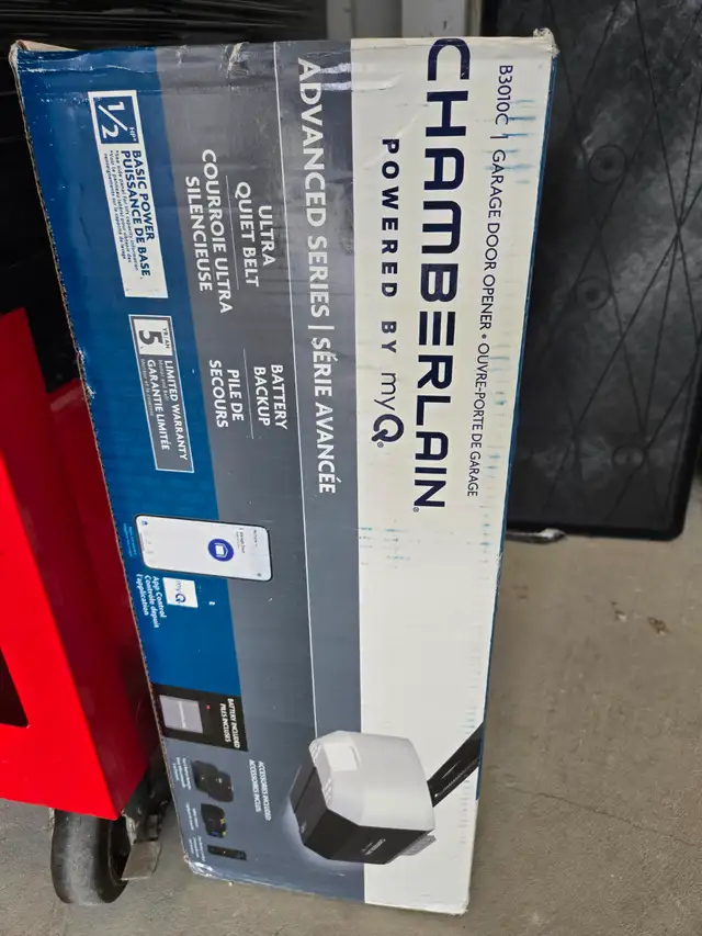Chamberlain Gradge Door Brand Ne Extention Rod and Belts 7' Feet in Garage Doors & Openers in Mississauga / Peel Region - Image 2