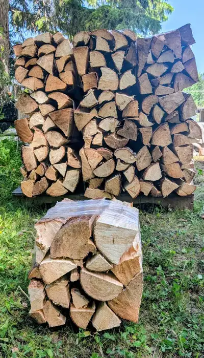 $8 Each 1 Cubic foot in size (roughly 10-15 pieces) Dry and ready to burn Located 5KM East of Edson...