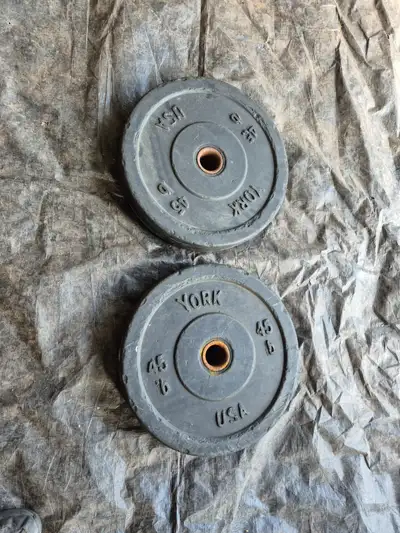 45lb plate weight x 2, View more