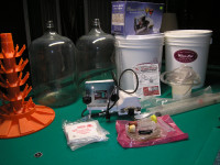 Wine making kit used one time