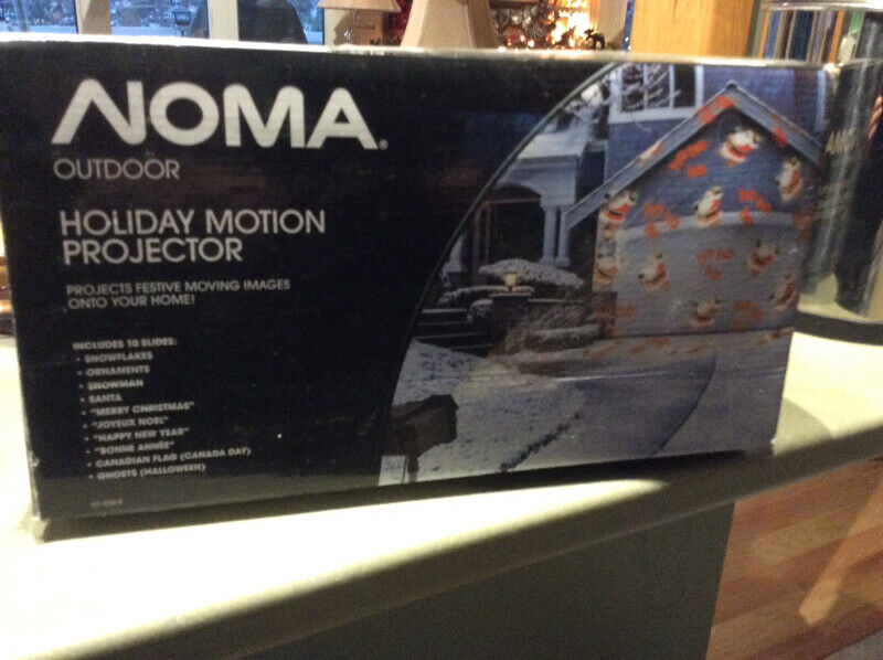 Noma Outdoor/Indoor Holiday Motion Projector Outdoor Lighting