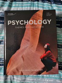 Psychology - Themes and Variations by Weiten and McCann