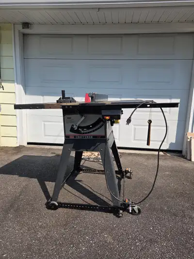 10" Craftsman table saw, View more