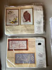 Five Needlepoint Sets By Creative Circle - daw