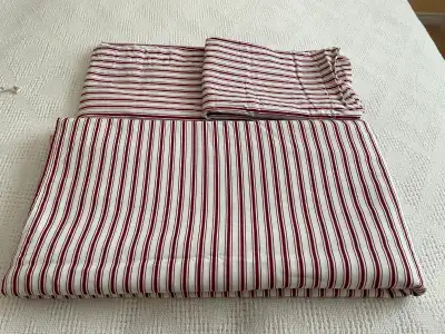 Vintage IKEA Queen Size Duvet Cover and Pillowcases, View more