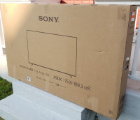 SONY BRAVIA 4K HDR UHD LED 75" Smart TV!