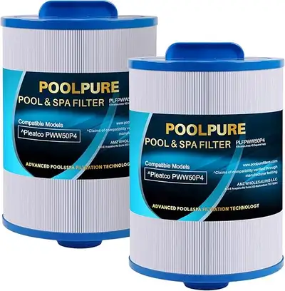 POOLPURE Replacement Filter for PWW50P4 APCC7373 Hydro Spa 6136, View more