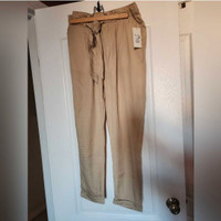 Beige pants-bnwt-women's size xl