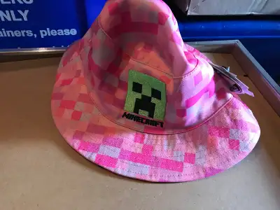 Minecraft Kids Bucket Hat Pink, View more