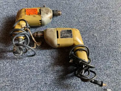 2 Black and Decker 10mm Drills, View more