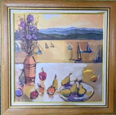 Beautiful still life canvas wall art, View more