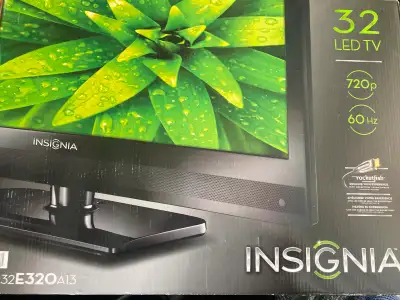 32 Inch Insignia LED TV in its Original Box