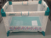 Crib Playpen Baby Evenflo Happy Camper Portable Folding    