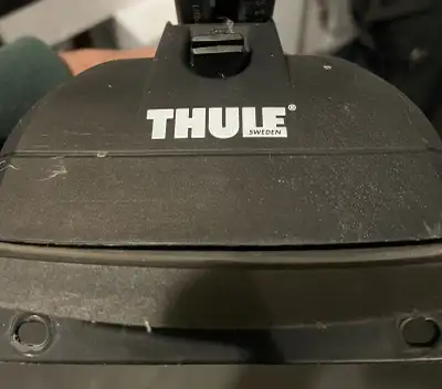 Thule 53” (135cm) roof rack rails in excellent condition! These cross rails attach to your existing...