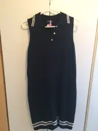 Tommy Hilfiger dress $35 Medium, navy cotton dress, new