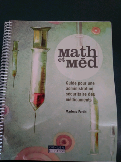 Manuel mathématiques et médicaments pour soins infirmiers, View more